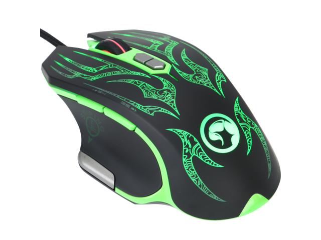 Mouse Optic Marvo G920, RGB LED, USB, Black