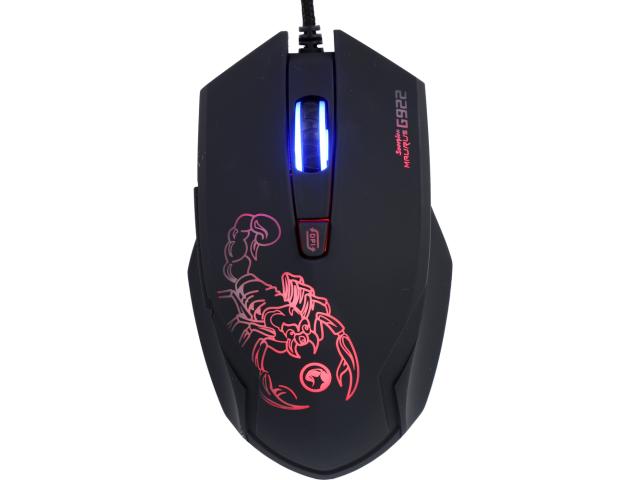 Mouse Optic Marvo G922, RGB LED, USB, Black