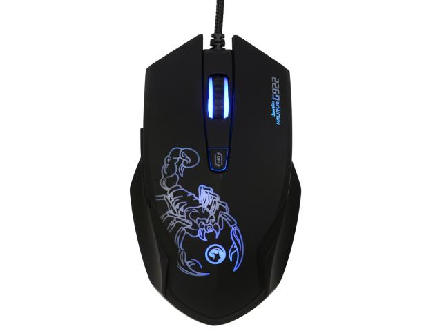 Mouse Optic Marvo G922, RGB LED, USB, Black