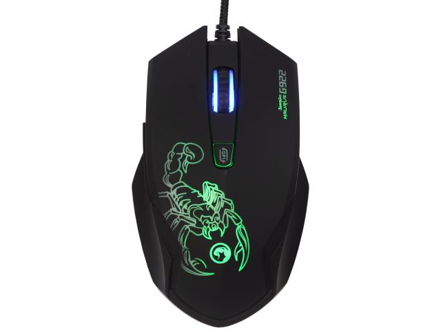 Mouse Optic Marvo G922, RGB LED, USB, Black