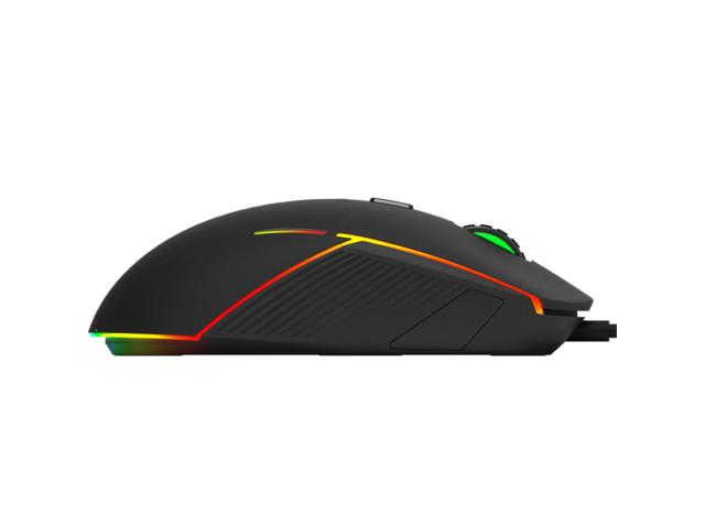 Mouse Optic Marvo G924, RGB LED, USB, Black