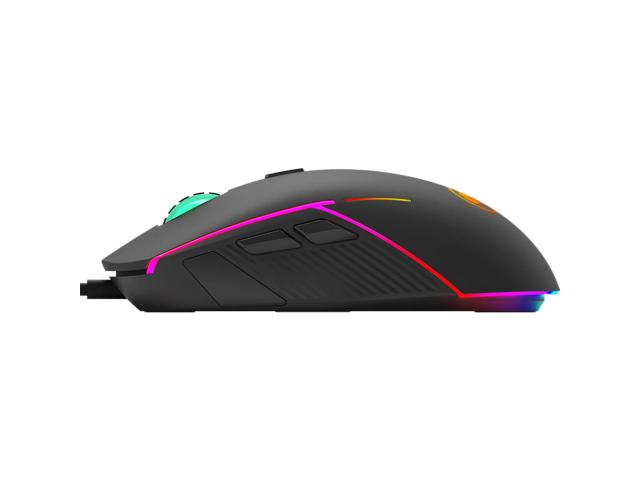 Mouse Optic Marvo G924, RGB LED, USB, Black