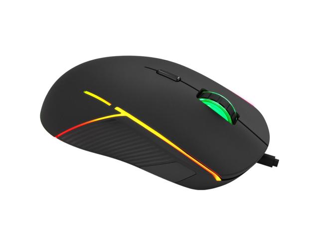 Mouse Optic Marvo G924, RGB LED, USB, Black