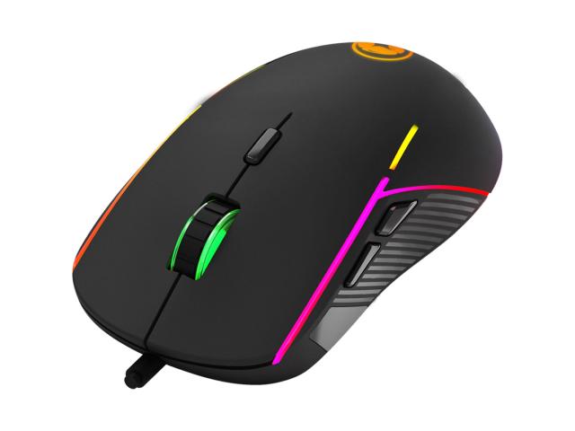 Mouse Optic Marvo G924, RGB LED, USB, Black