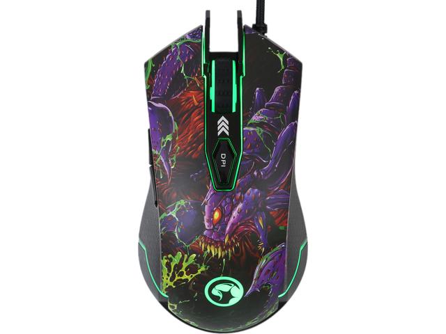 Mouse Optic Marvo G929, RGB LED, USB, Black