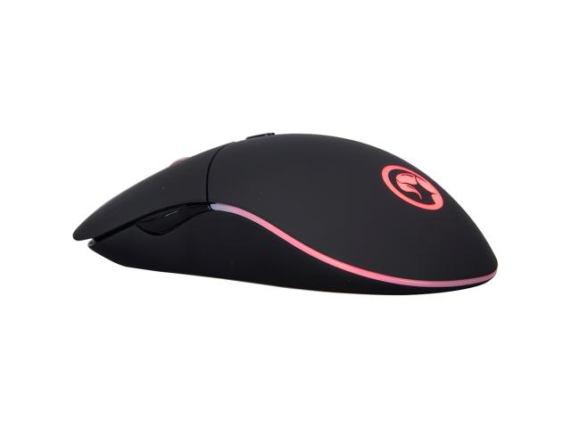 Mouse Optic Marvo G931, RGB LED, USB, Black