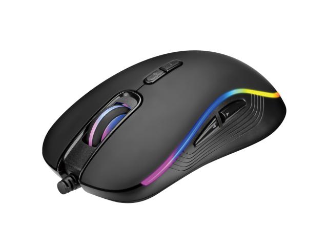 Mouse optic Marvo G940, RGB LED, USB, Black-Red