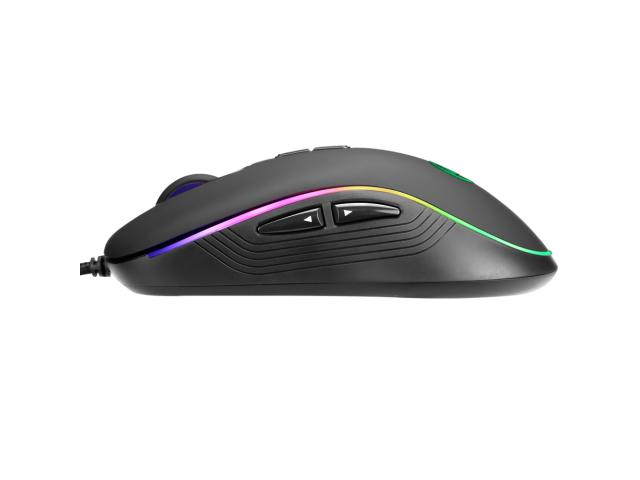 Mouse optic Marvo G940, RGB LED, USB, Black-Red