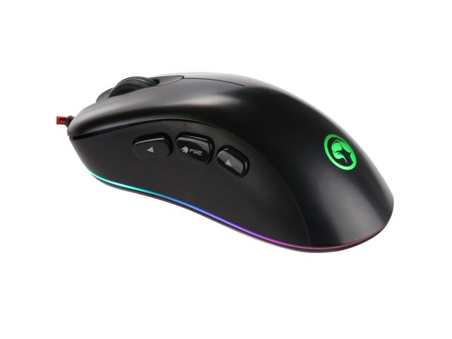 Mouse Optic Marvo G954, RGB LED, USB, Black