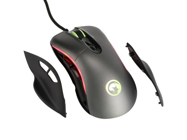 Mouse Optic Marvo G955, RGB LED, USB, Black