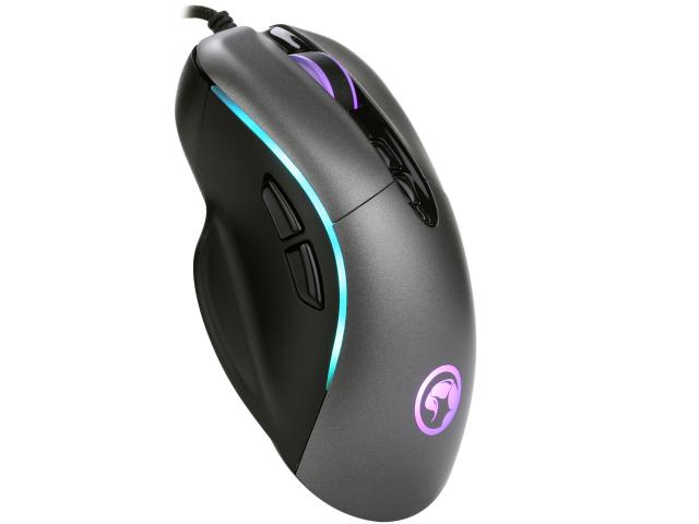 Mouse Optic Marvo G955, RGB LED, USB, Black