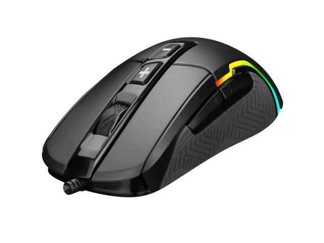 Mouse Optic Marvo G957, RGB LED, USB, Black