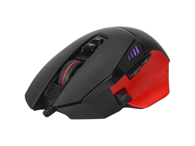 Mouse Optic Marvo G981, RGB LED, USB, Black-Red 