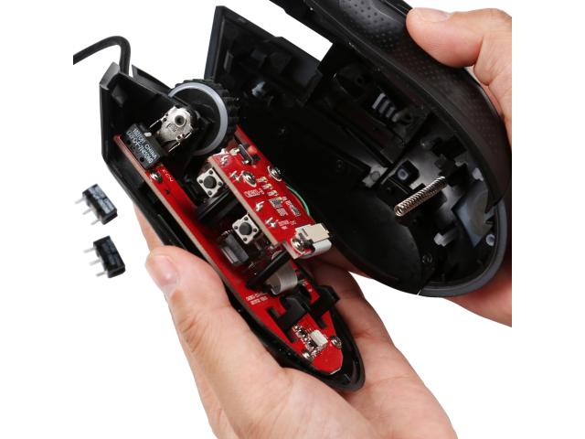 Mouse Optic Marvo G982, RGB LED, USB, Black