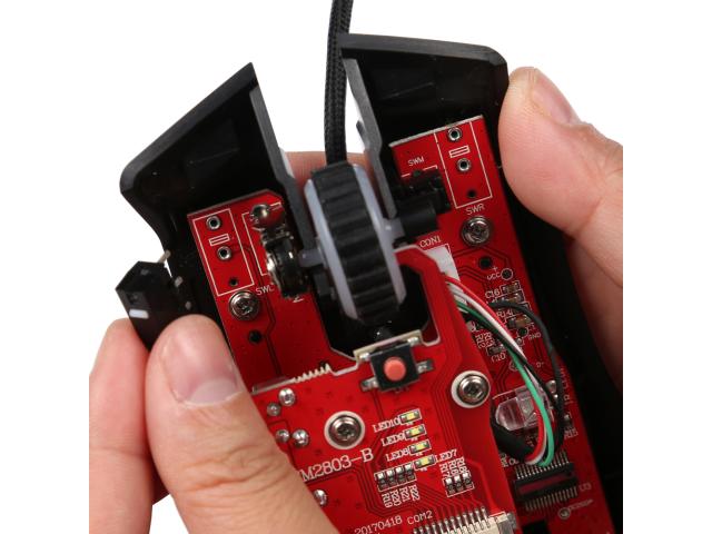 Mouse Optic Marvo G982, RGB LED, USB, Black