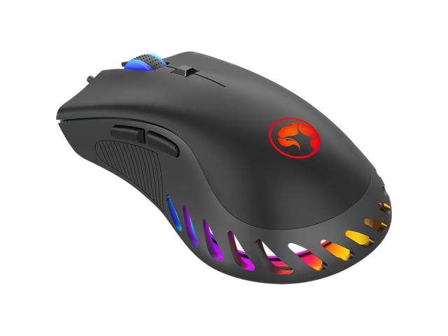 Mouse Optic Marvo G985 RGB, USB. Black