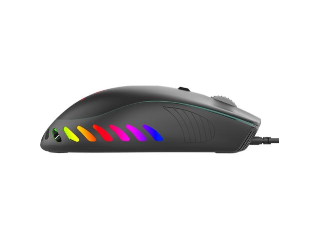 Mouse Optic Marvo G985 RGB, USB. Black