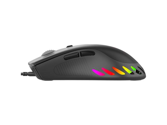 Mouse Optic Marvo G985 RGB, USB. Black