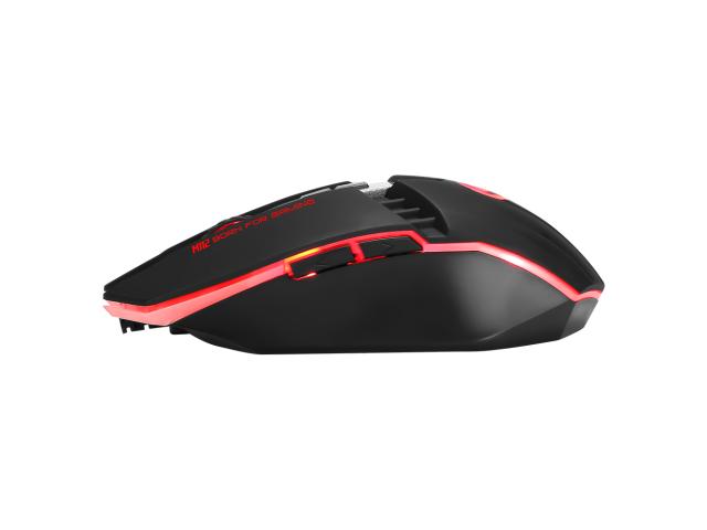 Mouse Optic Marvo M112, RGB LED, USB, Black