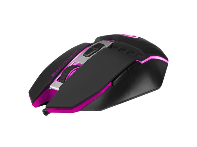 Mouse Optic Marvo M112, RGB LED, USB, Black