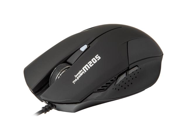 Mouse Optic Marvo M205, Blue LED, USB, Black