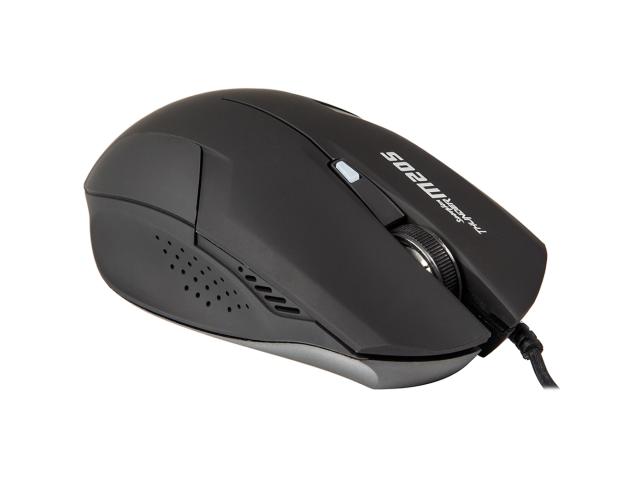 Mouse Optic Marvo M205, Blue LED, USB, Black