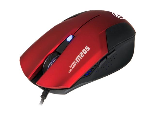 Mouse Optic Marvo M205, Blue LED, USB, Red