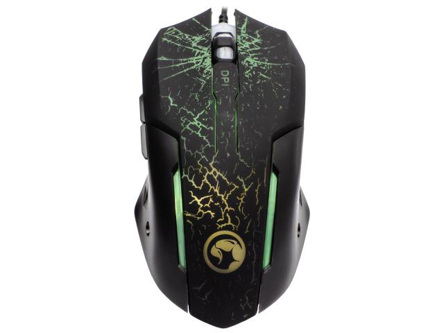 Mouse Optic Marvo M207, RGB LED, USB, Black