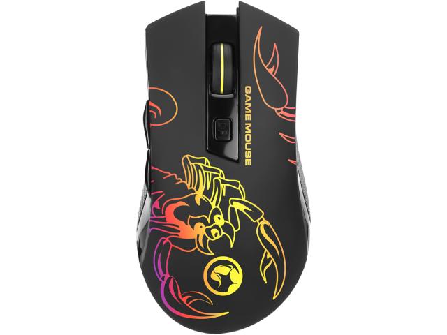 Mouse Optic Marvo M209, USB, Black