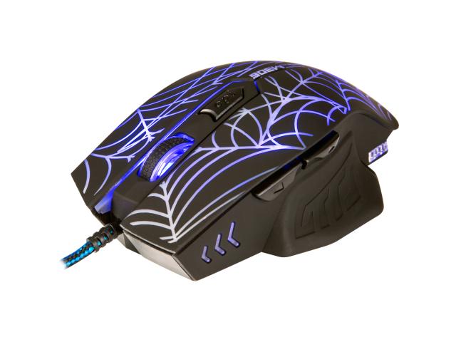 Mouse Optic Marvo M306, RGB LED, USB, Black