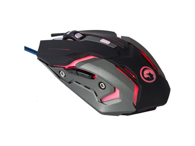 Mouse Optic Marvo M314, RGB LED, USB, Black