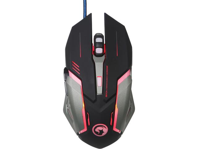 Mouse Optic Marvo M314, RGB LED, USB, Black