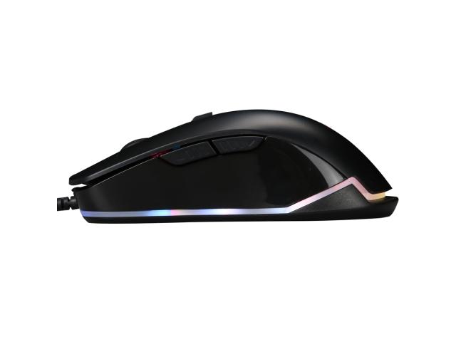 Mouse Optic Marvo M508, RGB LED, USB, Black