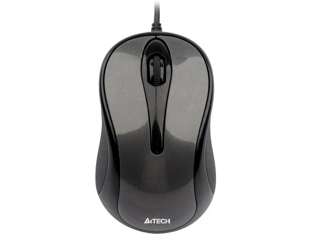Mouse V-Track A4Tech N-350-1, USB, Silver-Black