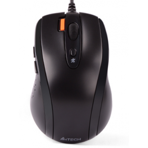 Mouse Optic A4Tech N-70FX, USB, Black