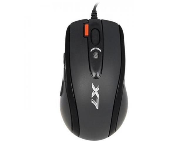 Mouse Optic A4Tech Oscar X-710BK, USB, Black - DESIGILAT