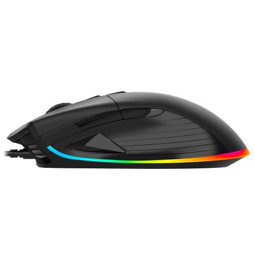 Mouse Optic AQIRYS Acrux, USB, Black