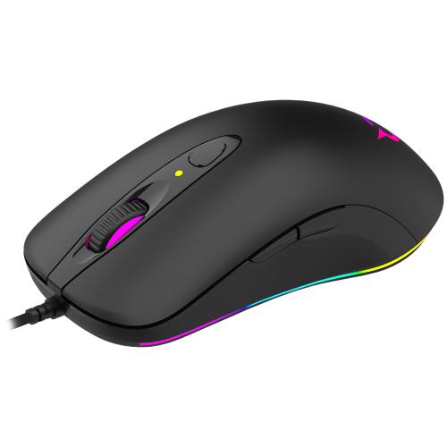 Mouse Optic AQIRYS Orion RGB, USB, Black
