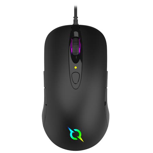 Mouse Optic AQIRYS Orion RGB, USB, Black