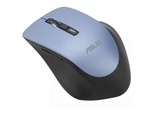 Mouse Optic Asus WT425, USB Wireless, Grey-Blue