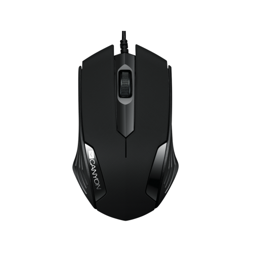 Mouse Optic Canyon CNE-CMS02B, USB, Black