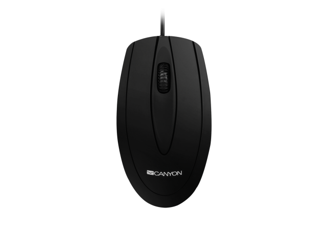 Mouse Optic Canyon CNE-CMS1, USB, Black