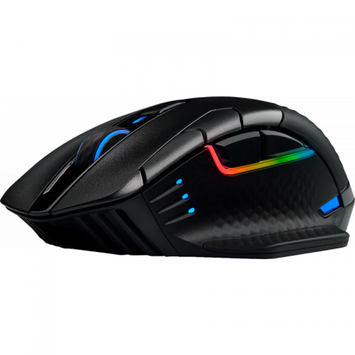 Mouse Optic Corsair DARK CORE PRO SE, RGB LED, USB/Bluetooth, Black