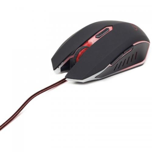 Mouse Optic Gembird MUSG-001-R, Red