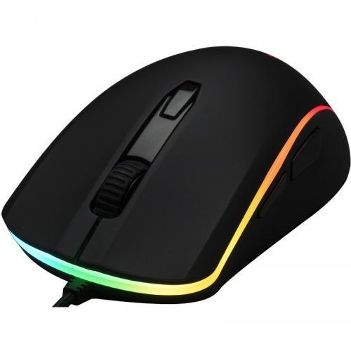 Mouse Optic HP HyperX Pulsefire Surge, RGB LED, USB, Black