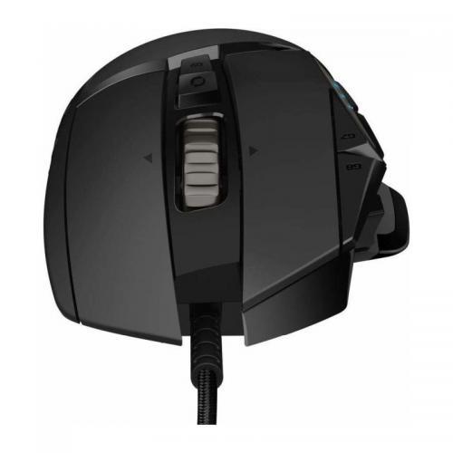 Mouse Optic Logitech G502 HERO, RGB LED, USB, Black