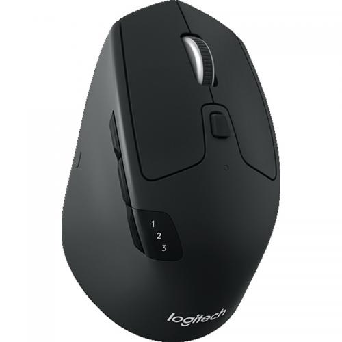 Mouse Optic Logitech M720 Triathlon, Bluetooth, Black