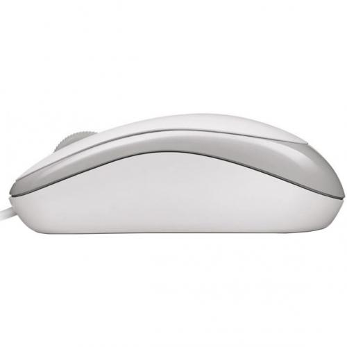 Mouse Optic Microsoft Basic, USB, White