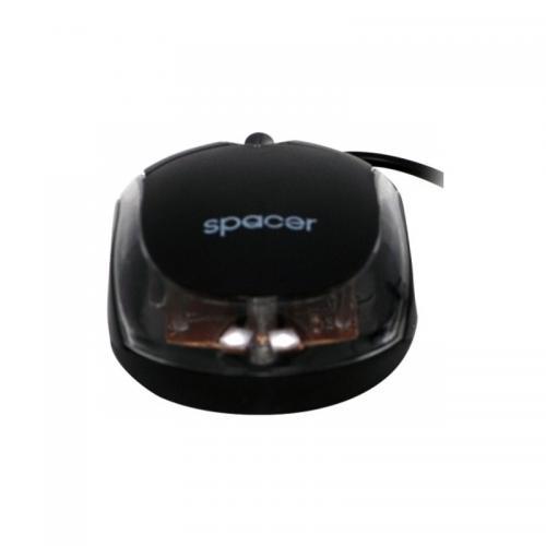 MOUSE OPTIC SPACER USB BLACK SPMO-080