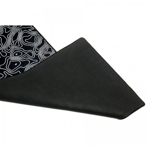 Mouse Pad Floston Topoghrapic XL, Black-White
